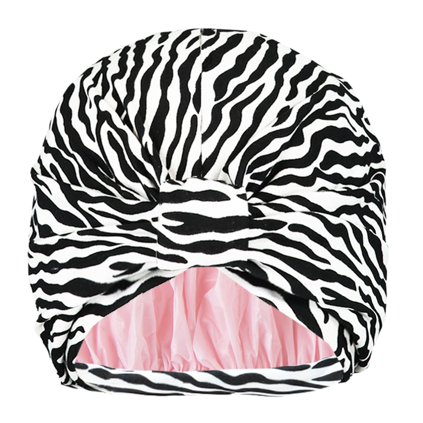 Turban Shower Cap - Zebra