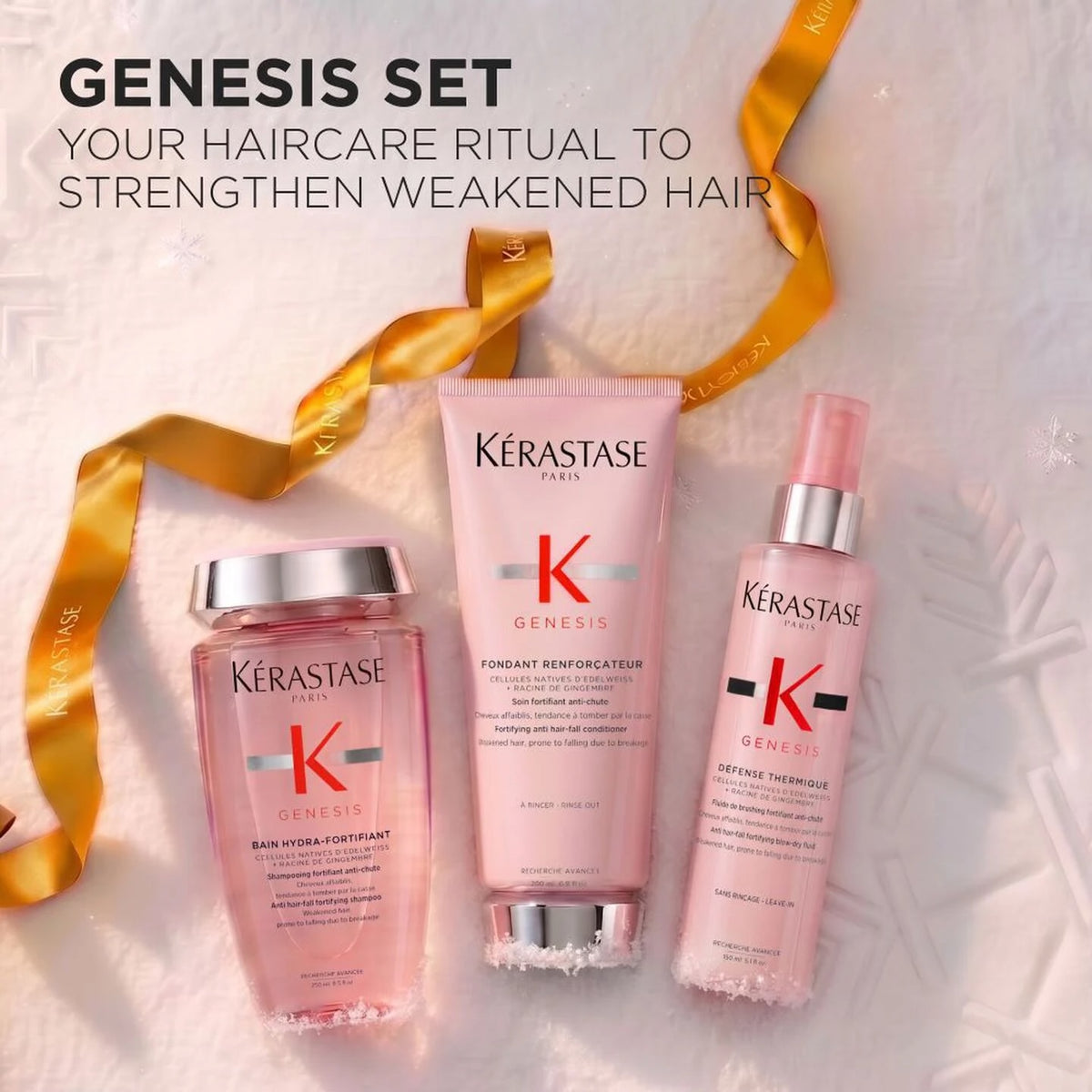 Kérastase Gift Pack - Trio - Genesis Fortifying - Holiday Set - 2026 Collection
