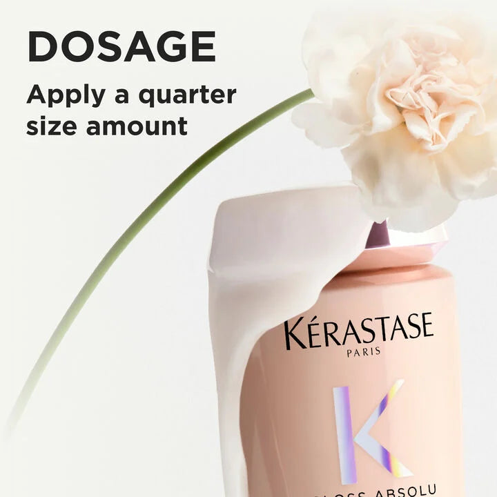 Kérastase Gloss Absolu Bain Creme Hydra-Glaze Anti-Frizz Shampoo