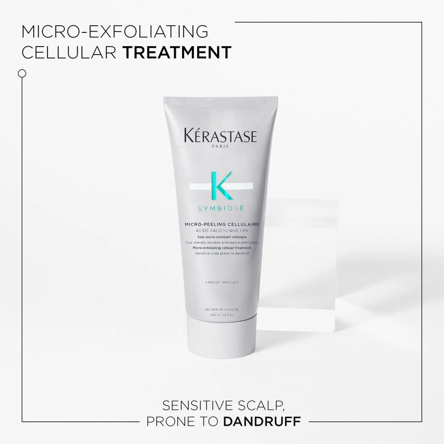 Kerastase Symbiose Micro-Exfoliating Cellular Scalp Scrub for Dandruff Flakes 200 mL