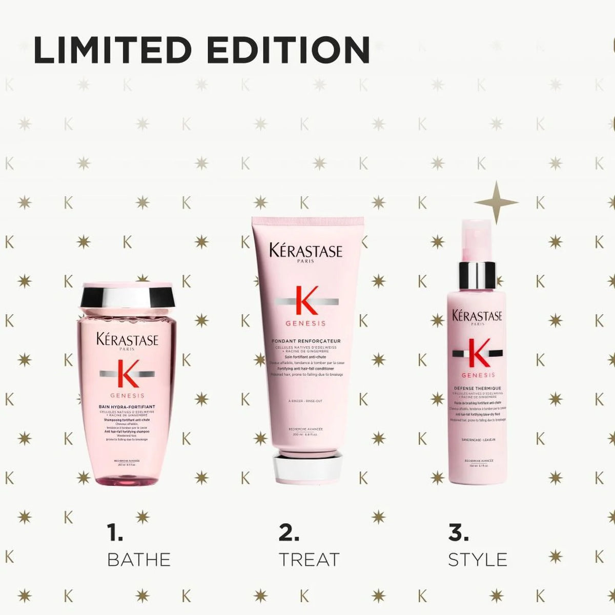 Kérastase Gift Pack - Trio - Genesis Fortifying - Holiday Set - 2026 Collection