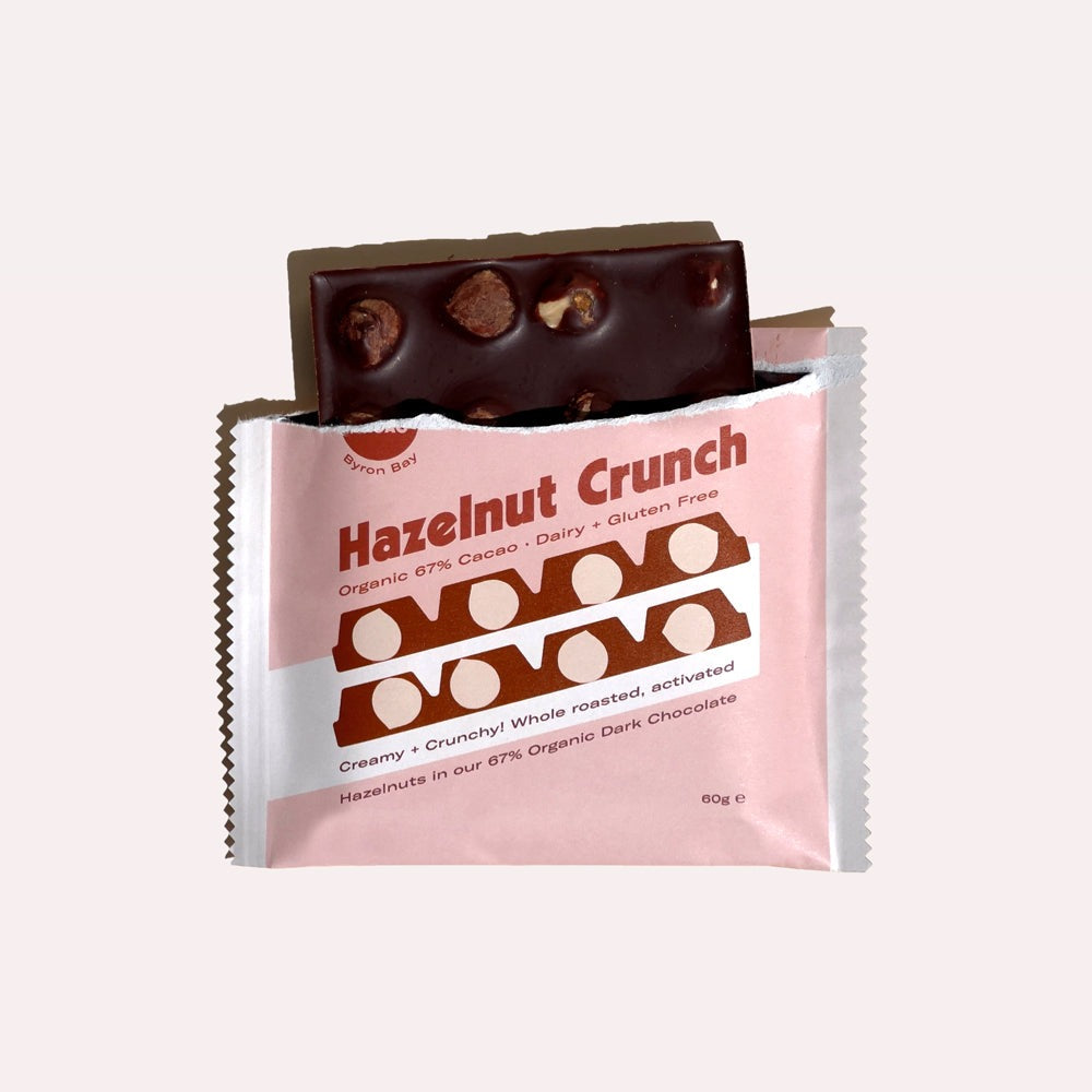 Chocolate - Chow Cacao - Hazelnut Crunch- 60g