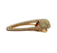 Sparkle Metal Hair Clip - Gold