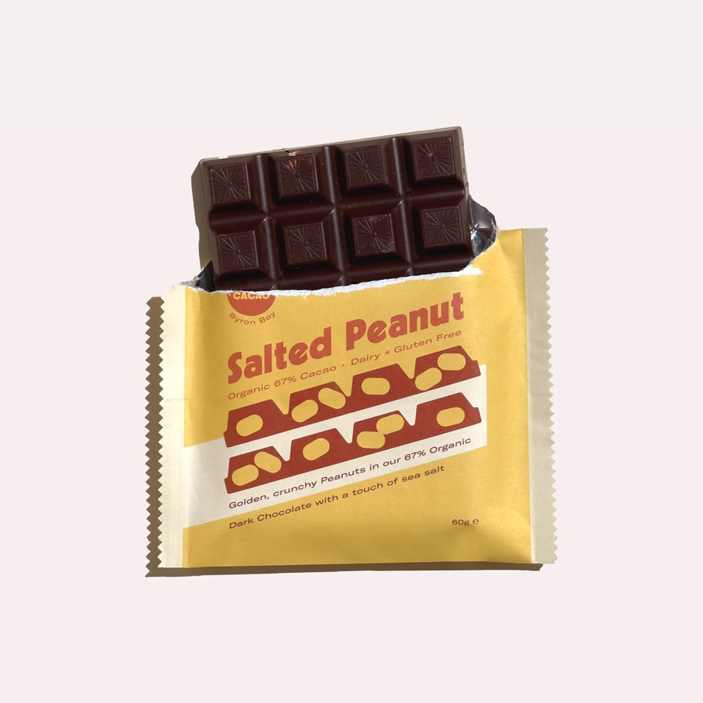 Chocolate - Chow Cacao - Salted Peanut- 60g