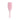 Pink tangle teezer paddle brush on a white background